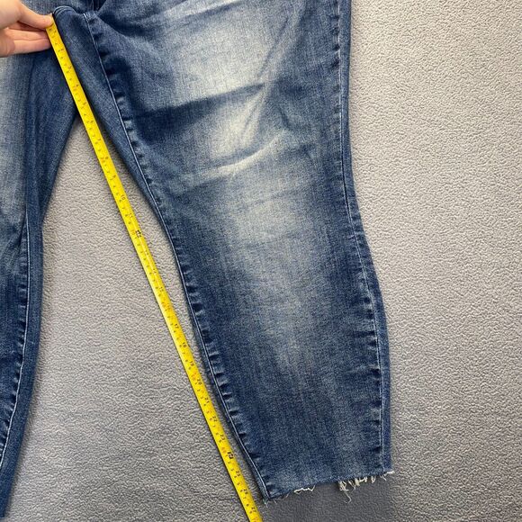 Judy Blue Jeans Women Plus Size 24W Blue Relaxed Fit,Stretch - Picture 8 of 15